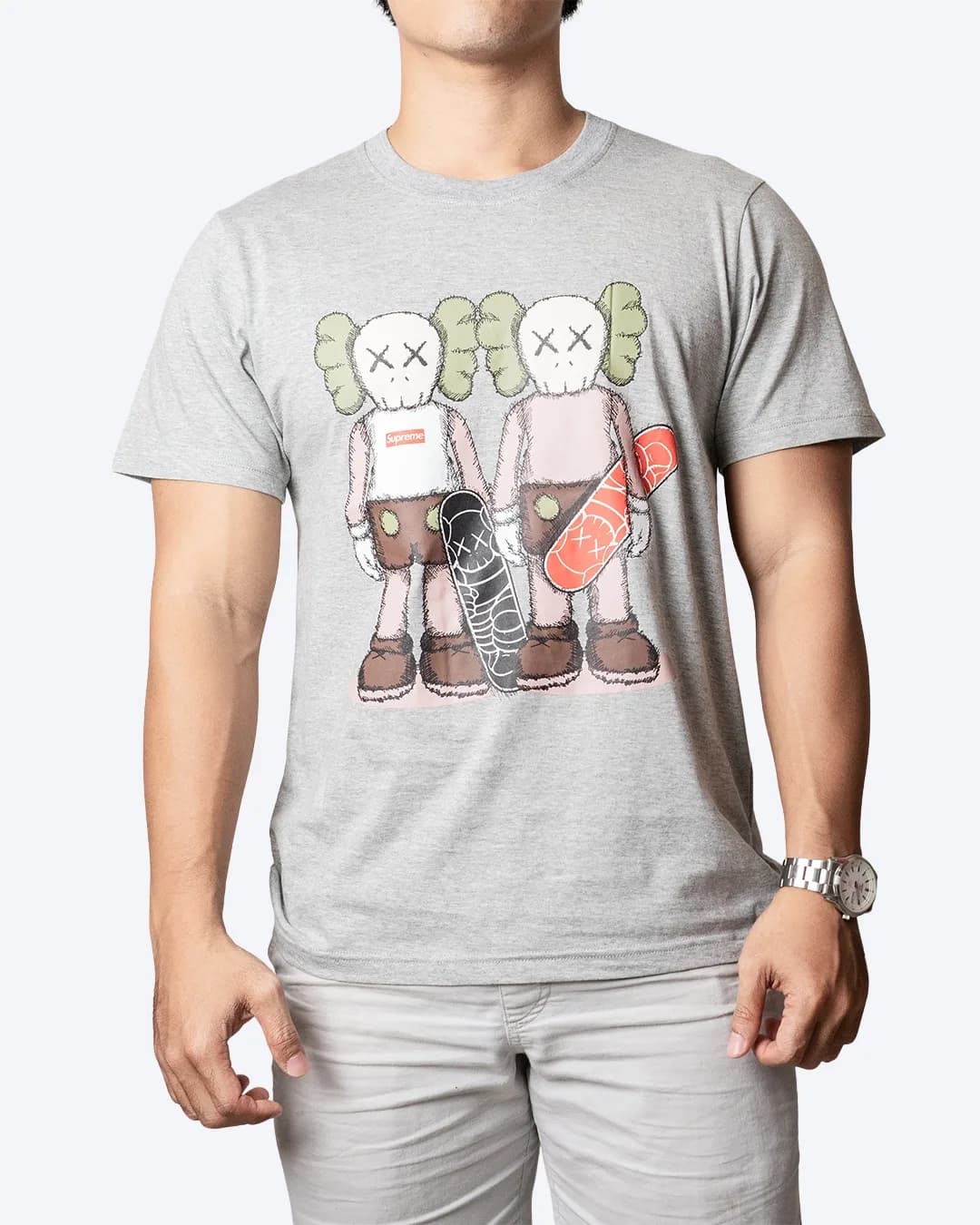 Kaos CMT Uniqlo Skate Gray
