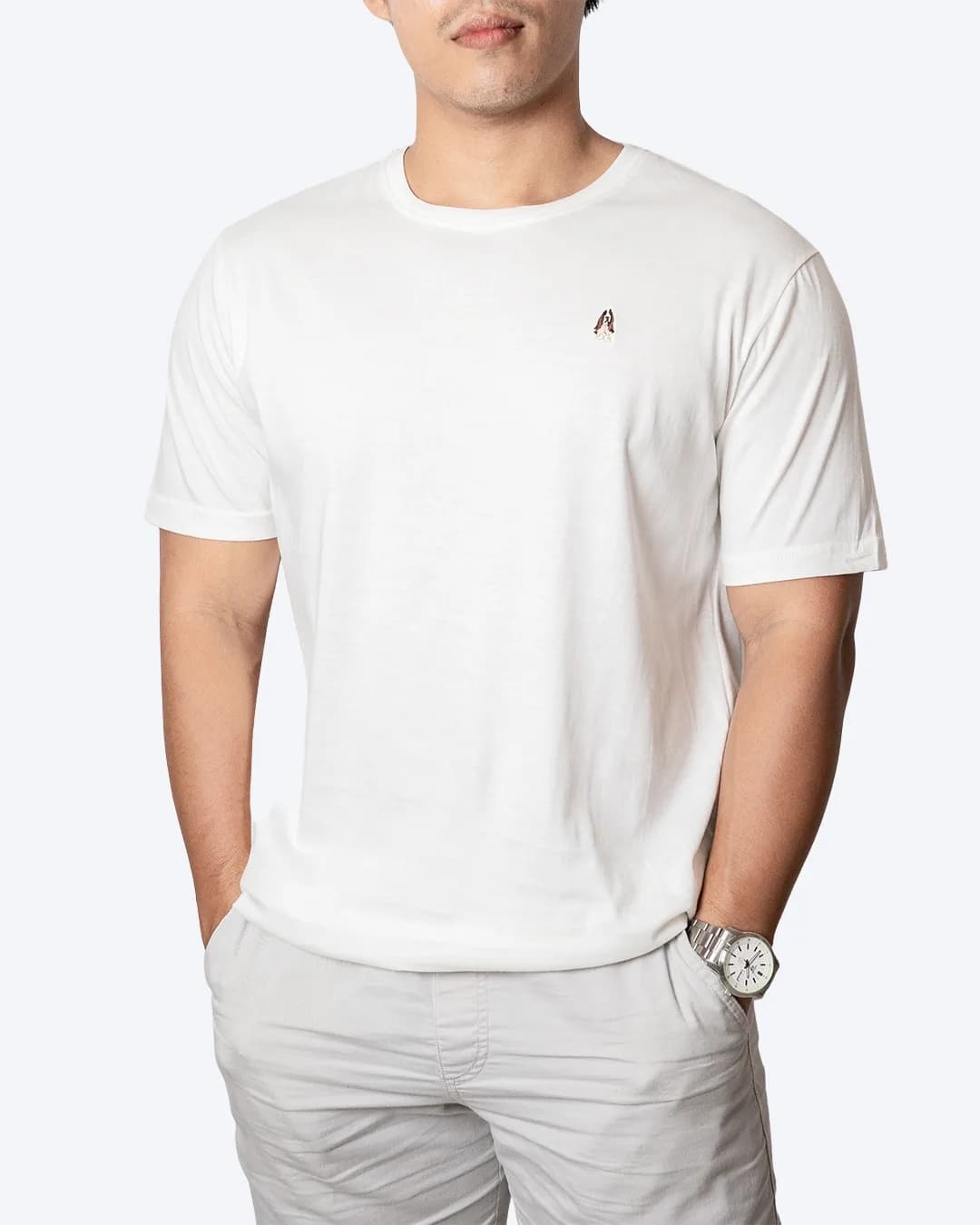 Kaos CMT HP Left logo white